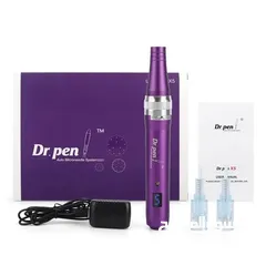  2 جهاز ديرما بن متوفر نوع شحن  او كهرباء 5 سرعات  دكتور بن ULTIMA X5  ديرمابن dermapen للعنايه بالبشره