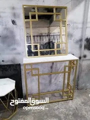  7 طاولات سفرة  طاولات وسط  طاولات سيرفس  مداخل