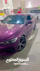  26 Bmw G22 4 series Coupe 2022  kit M interior/exterior Low Mileage 11000km  وارد.               اوروبي
