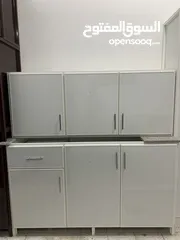  33 aluminum kitchen cabinet new make and sale خزانة مطبخ ألمنيوم جديدة الصنع والبيع