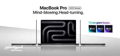  4 Macbook pRO 14.2" M3 pro 18GB / 512 Gb/ماك بوك برو 14.2" M3Pro
