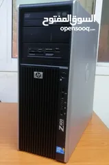  1 Hp Workstation Computer   Hp Z400 Workstation  Intel Xeon Processor  W3530 2.80GHz  32GB RAM