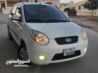  2 كيا بيكانتو موديل 2010 مواصفات مميزه بحاله ممتازه جداً  KIA PICANTO MODEL 2010