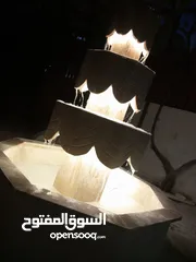  16 نوافير وشلالات وباربيكو وجميع انواع ديكورات الحجر الطبيعي  العنوان الزرقاء الجديده