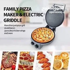  11 الخبازة الكهربائيه ENZO لعمل البيتزا التورتيلا الكريب المخبوزات خبازه خبازة