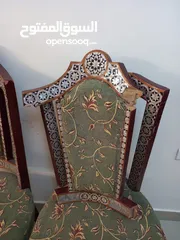 4 نوادر أنتيك الصدف مرصوص والزخرفة كاملة  مو منثور ويادوب ينشاف وينعد بالعدد ويتسمى صدف