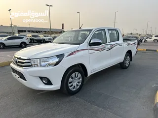  1 تويوتا هايلكس دبل كبينه فل تمتك موديل 2022