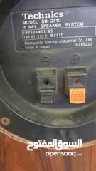  3 اجهزه استيريو مستعمله سماعات تكنكس  JVC سانسوي