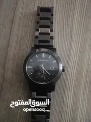  1 ساعة بيربيري سويسرية اصلية Burberry swiss made watch