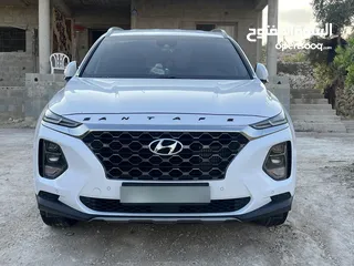  1 هونداي سنتافي 2019 ترخيص 2018 شركة يد اولى ديزل ماطور 2000 (4*4) فحص نخب النخب ولا غرام بويا 6+1