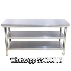  7 Stainless Steel working table Mobile Table standard grade material
