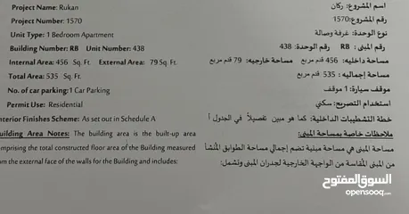  2 طابق قيد الانشاء في دبي لاند مشروع  روكان تاور
