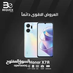  1 HONOR X7A 4 RAM 128GB NEW ///  هونور X7A  بأفضل سعر في المملكه