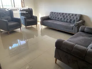  1 كنب 7 مقاعد لون سكني