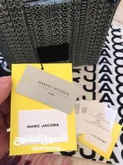  3 حقيبة توتي من ماركس جايكوبس أصليه جديده بكافة الملحقات The Washed Monogram Crossbody Tote