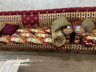  4 كنب 18 مقعد مستعمل نظيف