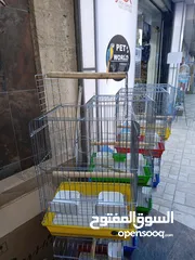  3 قفص كاسكو مع فتحة سقف ألوان شوف الوصف