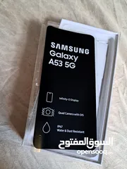  4 Samsung Galaxy A53 5G     بحالة الوكالة سامسونج
