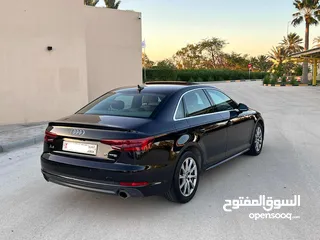  4 Audi A4 / 2018 (Black)