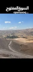  3 قطع (طابو)  مطلة على شارع المية(ممر عمان التنموي) وادي العش من المالك