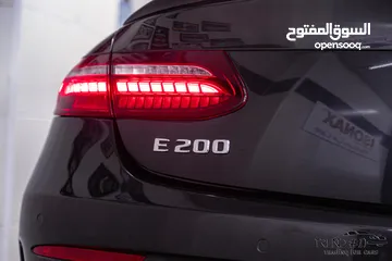  13 Mercedes E200 Coupe Mild hybrid 2022 Amg kit   السيارة وارد المانيا و مميزة جدا