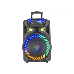  1 Kolav F1525 Portable Bluetooth RGB Speaker 12 inch سماعه 12 انش متنقلة باضاءة RGB
