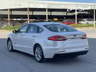  5 Ford fusion 2019 sel clean title (فحص كامل )
