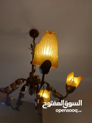  2 طقم ثريا وفانوس