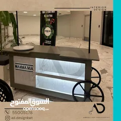  14 تصميم وتنفيذ وتشطيب ديكورات داخلية وبوث معارض ( المشاريع السكنية والتجارية) تسليم مفتاح م. ديكور