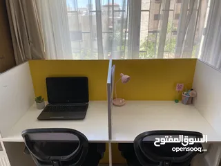  3 مكتب دراسة مزدوج بتصميم عملي وأنيق
