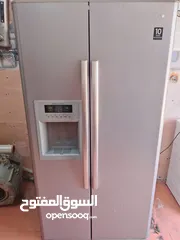  1 ثلاجة نوع فريجدير 24 قدم توفير الطاقه اكسسوارات كامله ضد الصدأ
