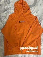  2 هودي خفيف برتقالي
