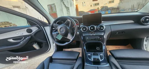  16 MERCEDEC BENZ C200 YEAR 2017 سيارة مميزة جدا جدا 6 انظمة قيادة السعر على الكاش فقط والسعر نهائي ..
