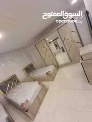  2 غرف نوم لاتيه وخشب لامينت بسعر حرق جديد غير مستعمل