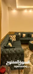  2 طقم كنب خشب سويد سفنج ضغط ( طقم خليجي ) 7 مقاعد