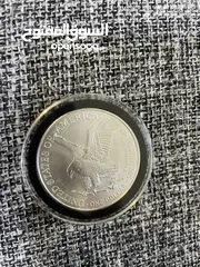  11 عملات فضيه أوزان مختلفه وعملات قديمه وورقيه silver coin 1 oz and 10 oz