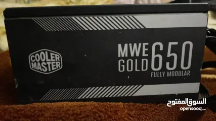  1 مزود طاقة Cooler Master 650W شبه جديد