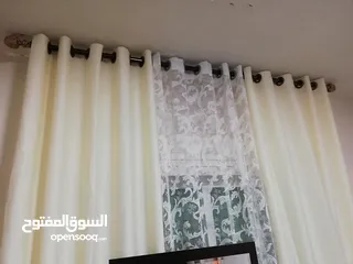  28 ينتهي العرض الخميس برادي شباك كامل24.99دينار العرض للخميس برادي كل 3قطع 6متر قماش ارتفاع 280سم