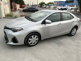  6 Toyota Corolla 2018 Model, Non Accident Car Perfect Condition.