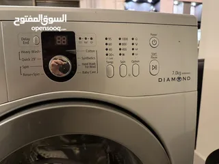  4 غسالة سامسونج 7 كيلو التنظيف الالماسي