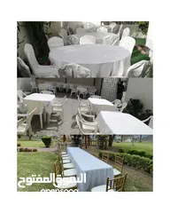  1 Rental of table and chair/استئجار طاولة وكرسي