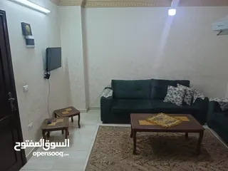  6 شقه مفروشه للايجار خلف المستشفى التخصصي اربد
