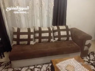  3 طقم كنب كورنر 8 مقاعد مستعمل للبيع