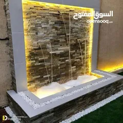 4 انشاء وبناء شلالات مياه موديلات حديثة