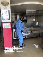  5 مكافحة جميع انواع الحشرات والقوارض وتعقيم المواقع ومكافحة الصراصير الالمانيه في المطبخ والمصارف