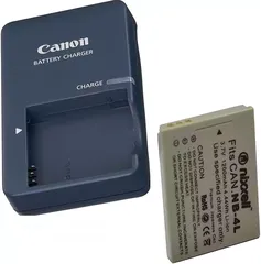  2 شاحن وبطاريات كانون charger Canon