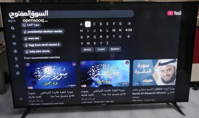  4 للبيع تلفزيون من نوع نابروا 65 بوصه