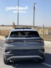  5 VW ID4 crozz pure +  مستعمل صيني ممشى 9000 كيلو بحالة الوكاله فتحة متحركة