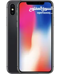  1 جهاز ايفون اكس مستعمل 64 جيجابايت