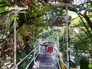  55 منتزه و مطعم مرخص للبيع عمان - البحاث مرج الحمام على مساحة ارض 4000م